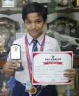 Aditi Chhikara (7-B) student of Holy Child School got trophy and certificate for successfully completing the SAA Abacus Mental Arithmetic Programme held on 31st October, 2015 at 4- Marla, Sonepat.