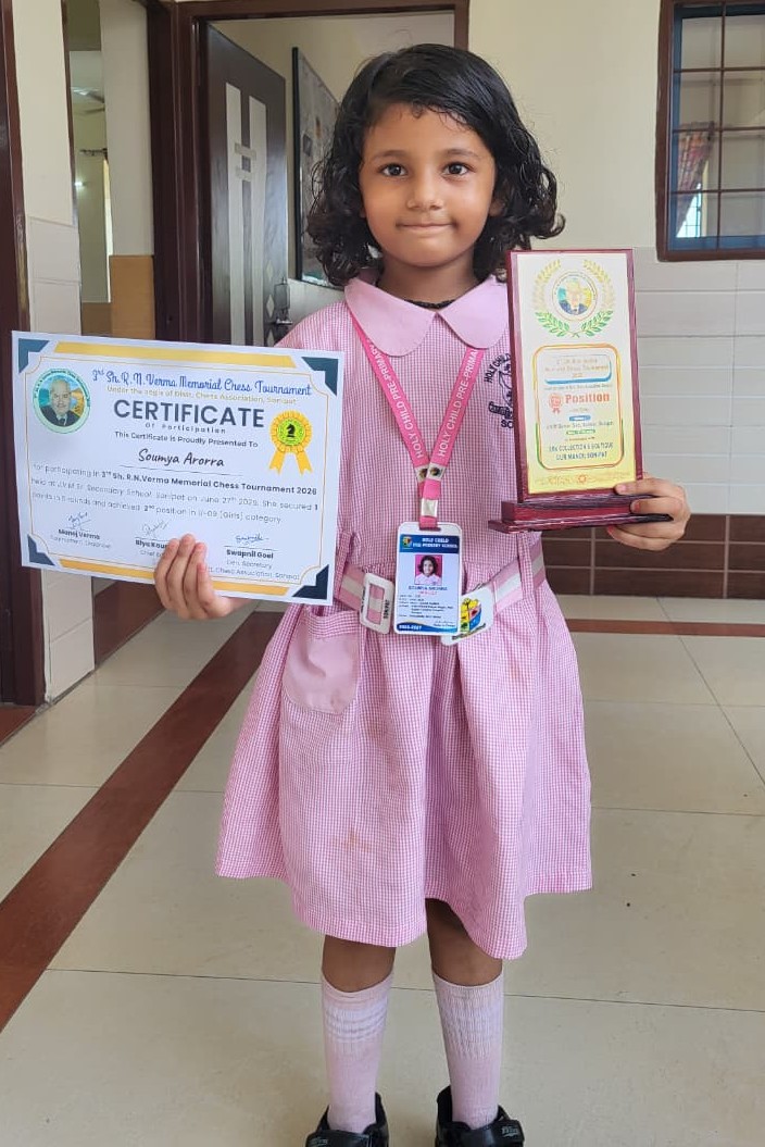 3rd Sh. R.N. Verma Memorial Chess Tournament 2026  Winner